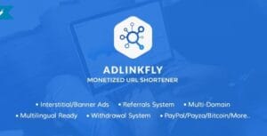 AdLinkFly - Monetized URL Shortener 6.6.3