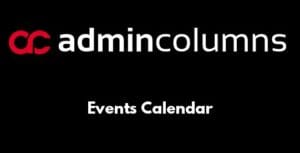 Admin Columns Pro Events Calendar 1.7.1