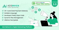 AdsRock - Ads Network & Digital Marketing Platform 3.0