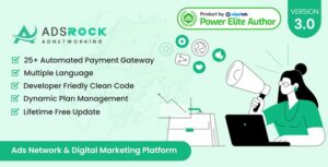 AdsRock - Ads Network & Digital Marketing Platform 3.0