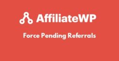 AffiliateWP – Force Pending Referrals 1.2