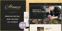 Alanzo | Chef & Event Catering WordPress Theme 1.1.0