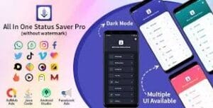 All In One Status Saver Pro- Whatsapp, WA Business, Facebook, Instagram, TikTok,Twitter, Likee&More 20.0