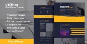 Allura - Portfolio WordPress Theme 2.0
