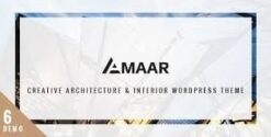 Amaar - Creative Architecture & Interior WordPress Theme 1.1.2