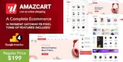AmazCart - Laravel Ecommerce System CMS Multi-Vendor 4.5