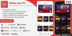 Android Online Live TV Streaming 8.2