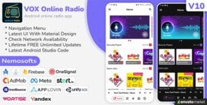 Android VOX Online Radio 10.1