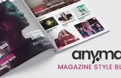 Anymag - Magazine Style WordPress Blog 2.9.7