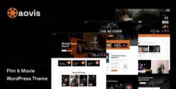 Aovis - Booking Movie Tickets WordPress Theme 1.0.2