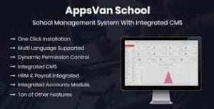 AppsVan School - School Management System With Integrated CMS