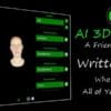 Artificial Intelligence 3D Chatbot