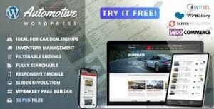 Automotive Car Dealership Business WordPress Theme 13.3.2