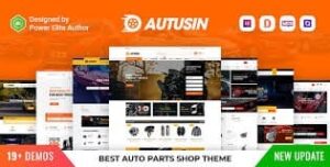 Autusin - Auto Parts & Car Accessories Shop Elementor WooCommerce WordPress Theme 2.8.5