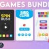 BUNDLE 5 GAMES Admob GDPR Unity