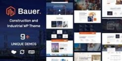 Bauer | Construction and Industrial WordPress Theme 1.28