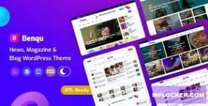 Benqu - News Magazine WordPress Theme 1.1.4