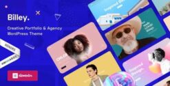Billey - Creative Portfolio & Agency Elementor WordPress Theme 1.8.8