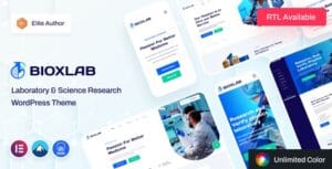 Bioxlab - Laboratory & Science Research WordPress Theme 1.0.7