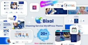 Bixol - Cleaning Services WordPress 1.6.9
