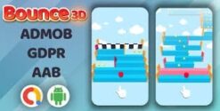 Bounce3D Jumping Ball Android Game + Admob 1.0.1