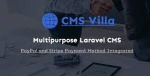 CMS Villa - Multipurpose Laravel Business Website 4.2