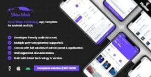 Car Wash Booking System with mobile apps android | Ios | Flutter 2.2.0