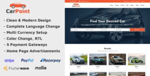 CarPoint - Multi Vendor Car Listing Directory 1.5