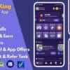 Cash King: Android Earning App with Admin Panel 8.0