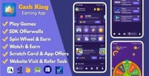 Cash King: Android Earning App with Admin Panel 8.0