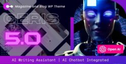 Ceris - News Magazine WordPress Theme 5.4