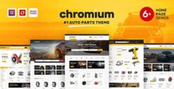 Chromium - Auto Parts Shop WordPress Elementor Theme 1.3.28