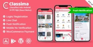 Classima - Classified ads Android & iOS App 2.52.4