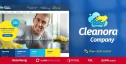 Cleanora - Cleaning Services WordPress Theme 1.1.8