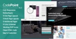CodePoint - Multi-Purpose Landing Page WordPress Theme 1.2.2