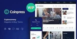 Coinpress | ICO Cryptocurrency Magazine & Blog WordPress Theme 1.0.12