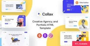 Collax - Creative Agency WordPress Theme 1.0.9