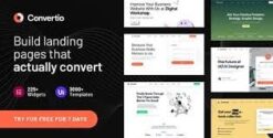 Convertio - Conversion Optimized Landing Page Theme 3.0.5