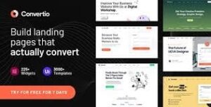 Convertio - Conversion Optimized Landing Page Theme 3.0.5