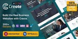 Creote - Corporate & Consulting Business WordPress Theme 2.7.8