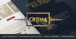 Croma - Music WordPress Theme with Ajax and Continuous Playback 3.5.12