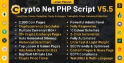 Crypto Net - CoinMarketCap, Prices, Chart, Exchanges, Crypto Tracker, Calculator & Ticker PHP Script 5.5