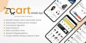 Customer App for zCart Multi-vendor Marketplace | Mobile 2.6.3
