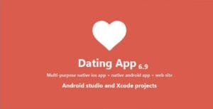 Dating App - web version, iOS and Android apps 6.7