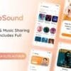 DeepSound Android Mobile Sound Music Sharing Platform Mobile Android Application