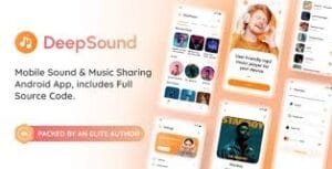 DeepSound Android- Mobile Sound & Music Sharing Platform Mobile Android Application 3.4
