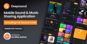 DeepSound IOS- Mobile Sound & Music Sharing Platform Mobile IOS Application 1.3
