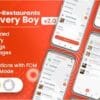 Delivery Boy For Multi Restaurants Flutter App