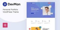 Devman - Personal Portfolio WordPress Theme