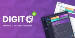 Digit - Responsive WHMCS Client Area Template 8.7.2